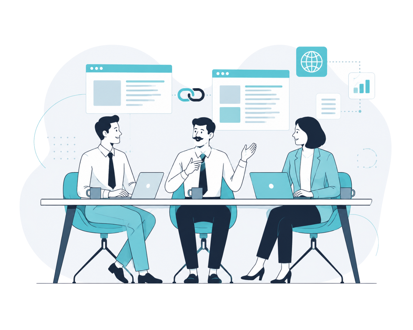 My Link Building team
